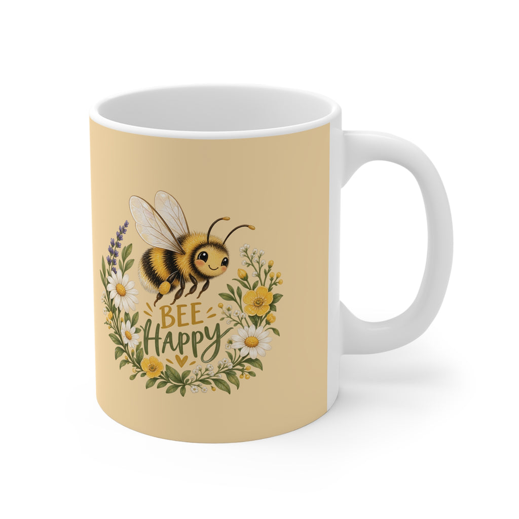 Ceramic Mug - Bee Happy