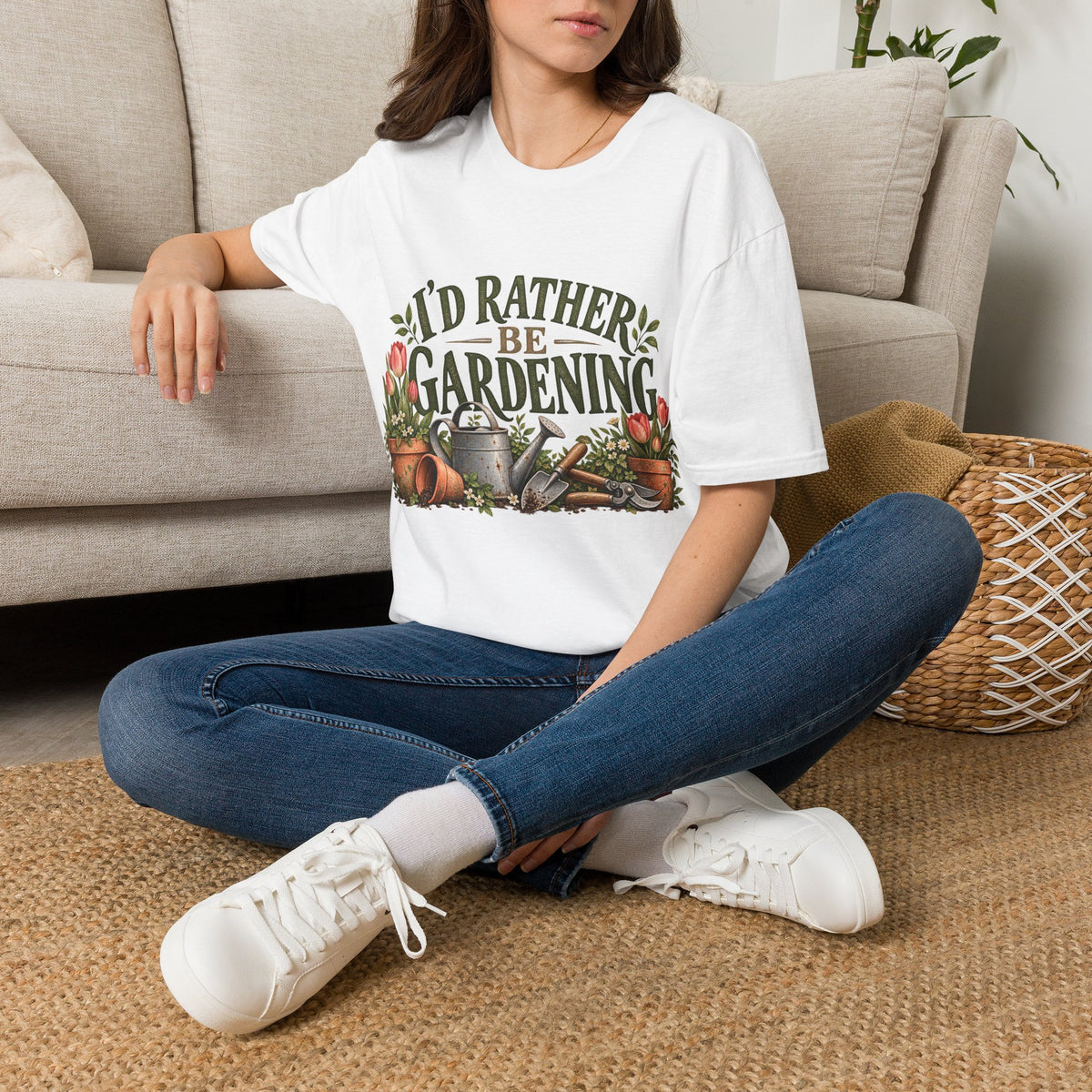 Unisex T-Shirt - I'd Rather Be Gardening