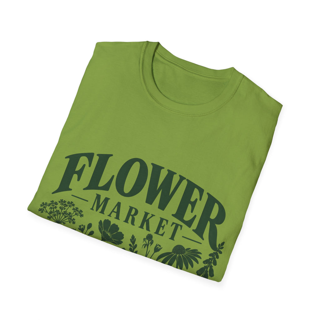 Unisex T-Shirt – Flower Market | Botanical Lifestyle T-Shirt
