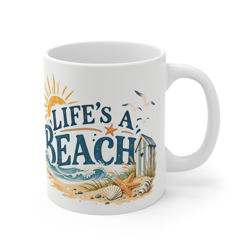 Ceramic Mug - Lifes a Beach