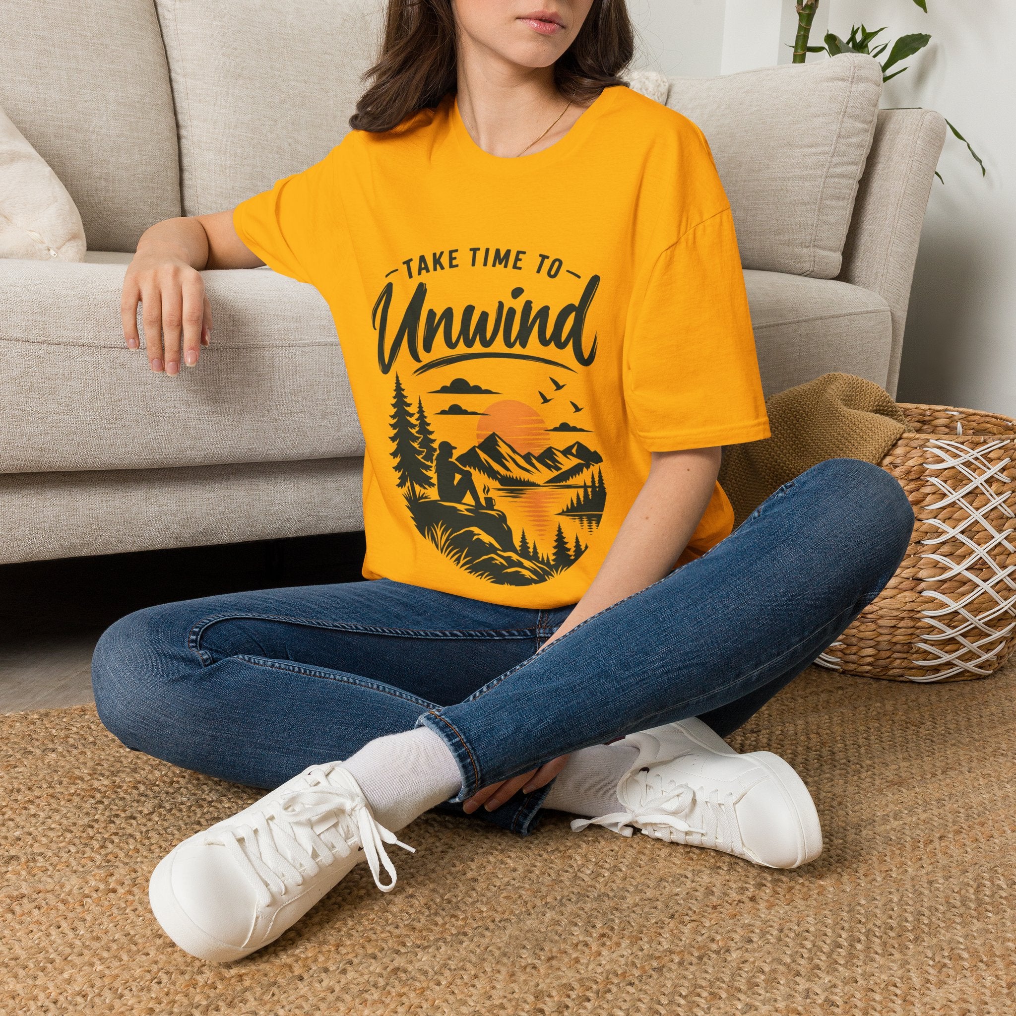 Unisex T-Shirt - Take Time To Unwind