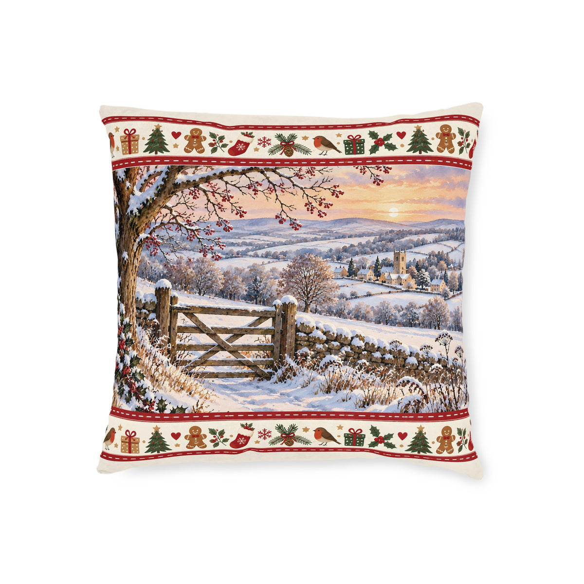 Square Cushion - Winter