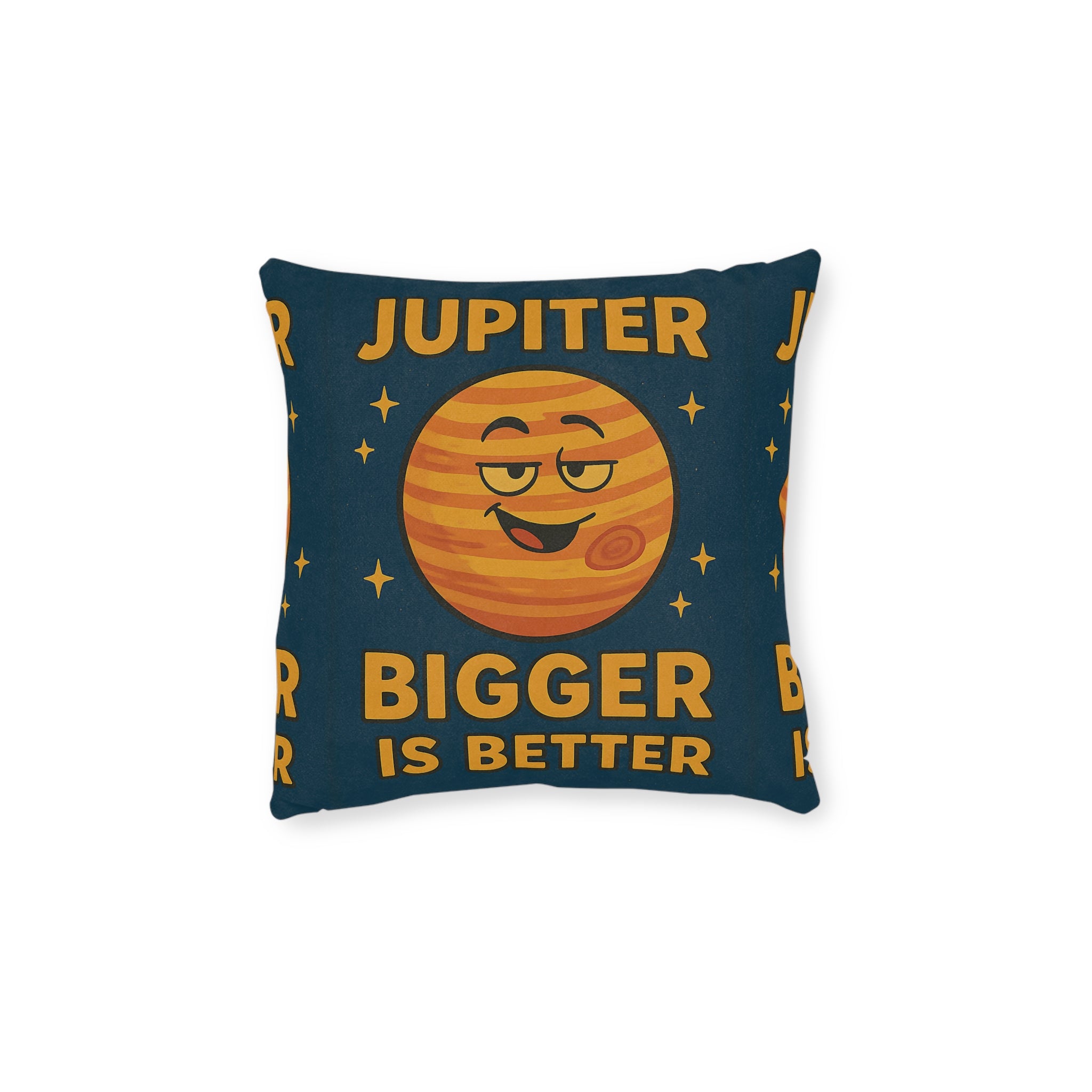Square Cushion - Jupiter Bigger is Better Design