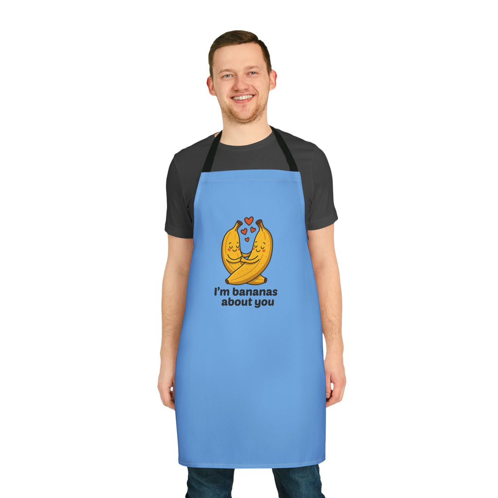 Kitchen Apron - I'm Bananas About You Design