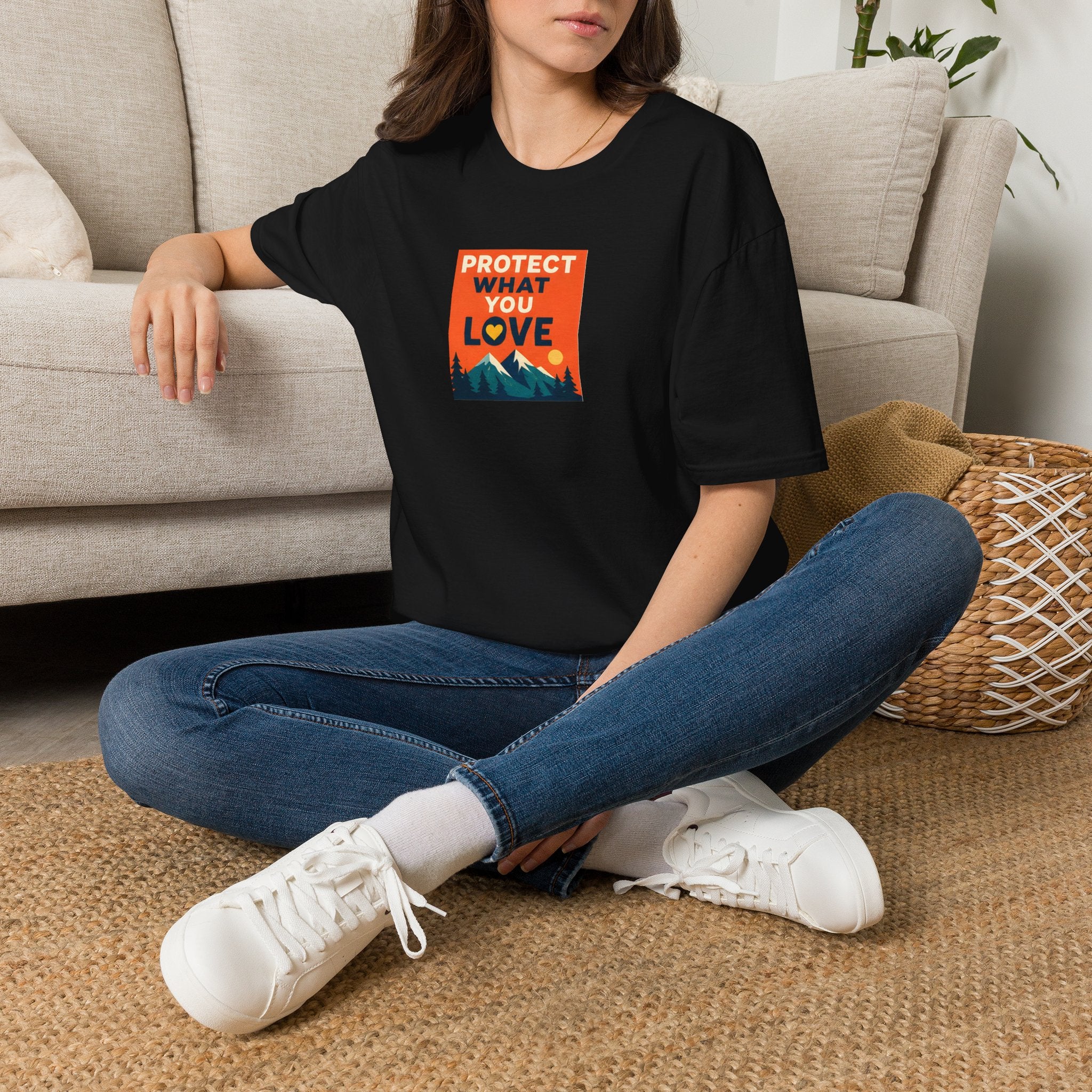 Unisex T-Shirt – Protect What You Love | Nature & Wildlife Tee