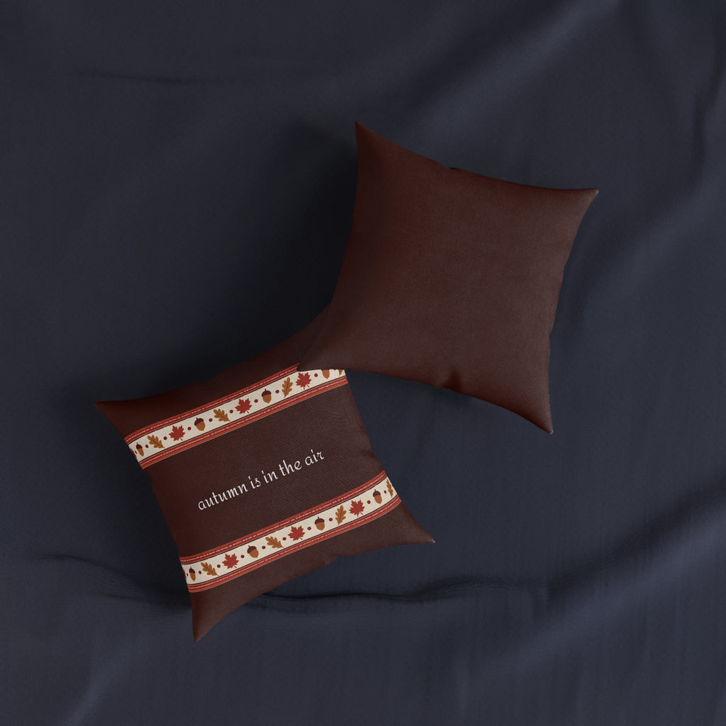Square Cushion - autumn is in the air