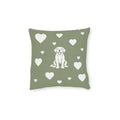 Square Cushion - Labrador Fun