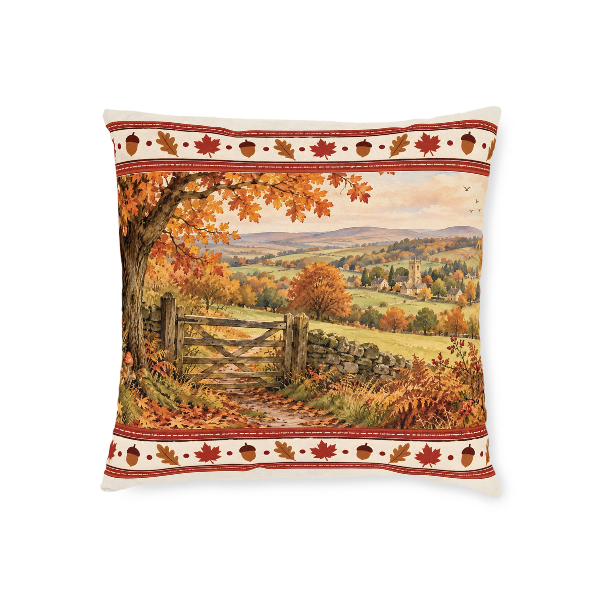 Square Cushion - Autumn