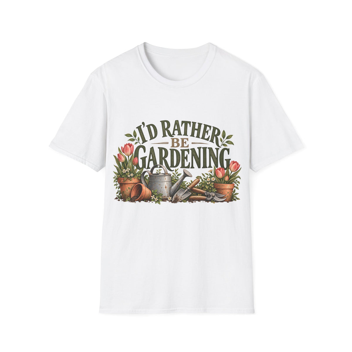 Unisex T-Shirt - I'd Rather Be Gardening