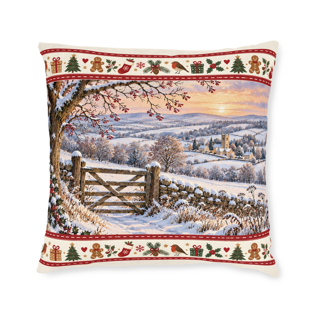 Square Cushion - Winter