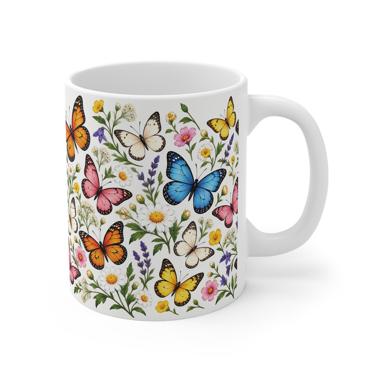 Ceramic Mug - Butterflies