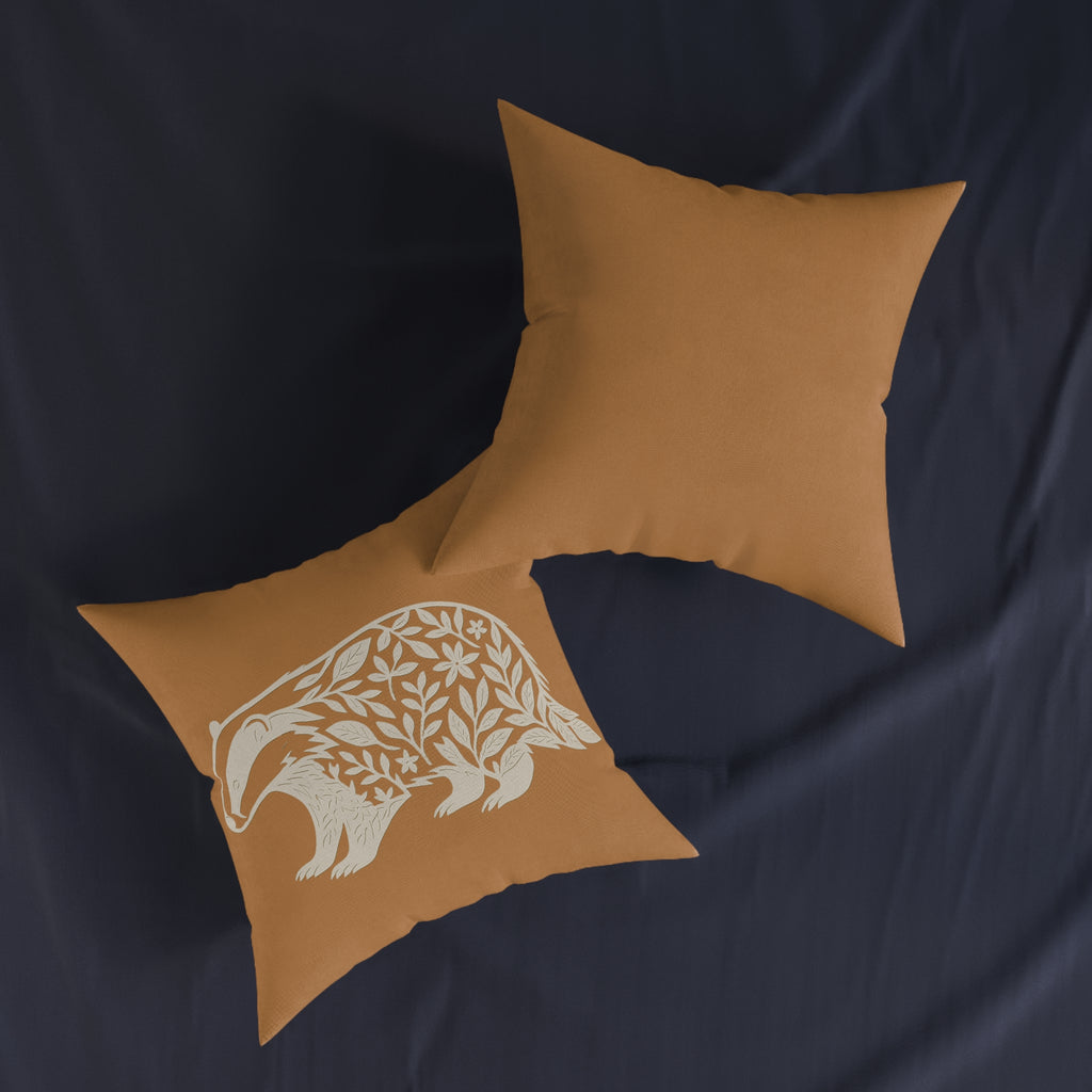 Square Cushion - Badger Design