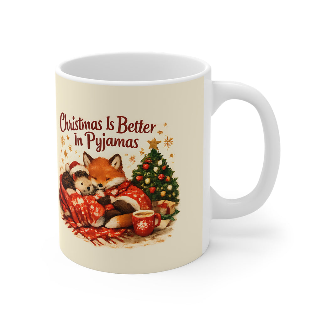 Christmas is Better in Pyjamas - Ceramic Christmas Mug