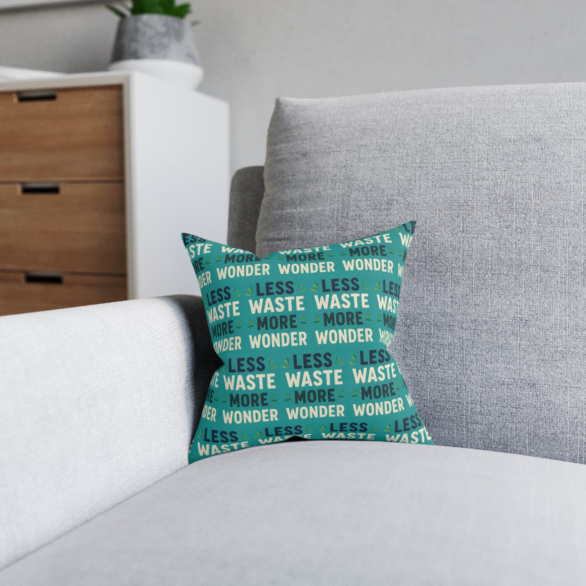 Square Cushion – Less Waste, More Wonder | Eco & Nature Cushion