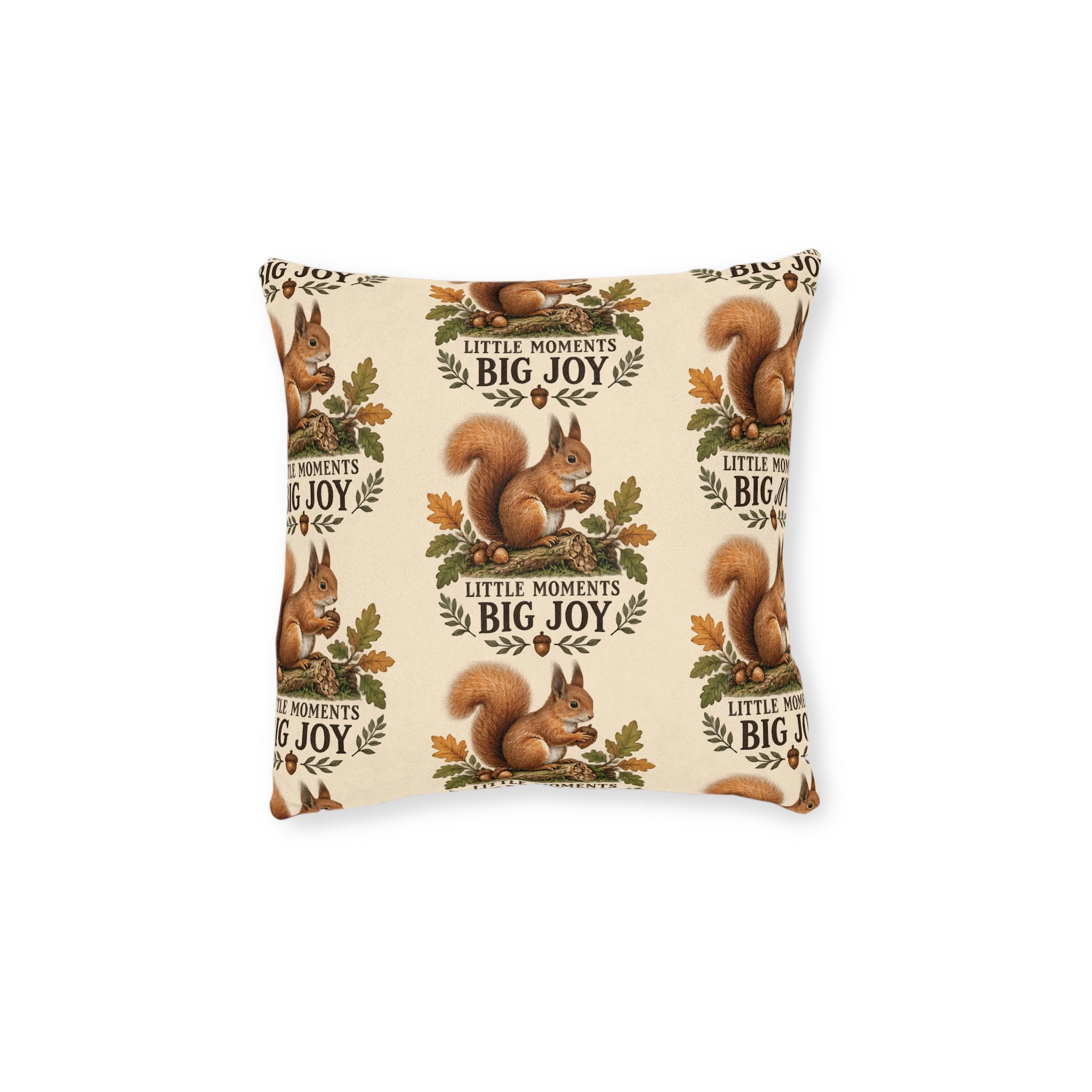 Square Cushion – Little Moments, Big Joy | Inspirational Home Cushion