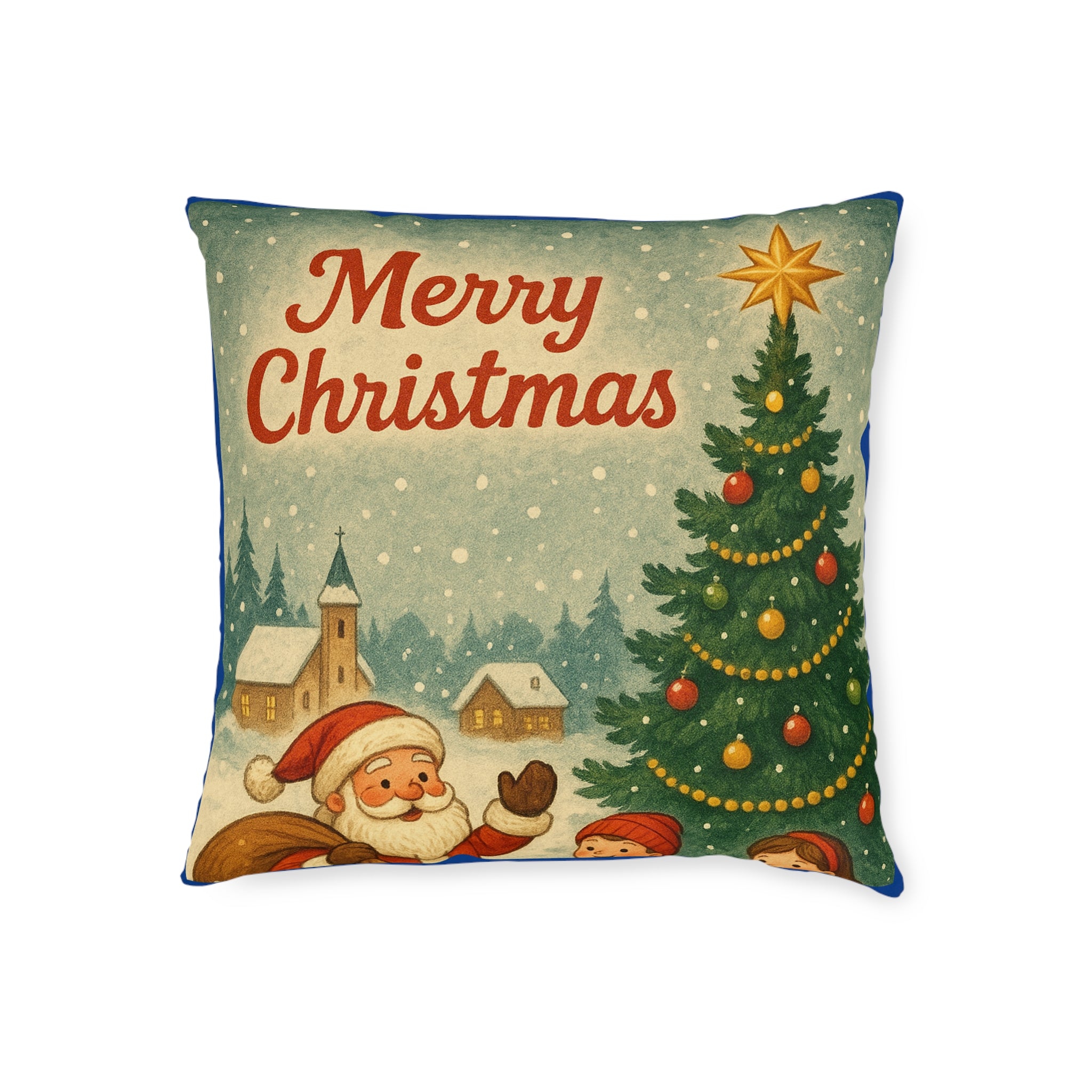 Square Cushion - Merry Christmas Decor