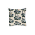 Square Cushion – Reel & Relax | Fishing Lover Cushion