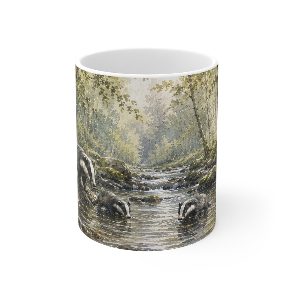 Ceramic Mug - Woodland - Badger