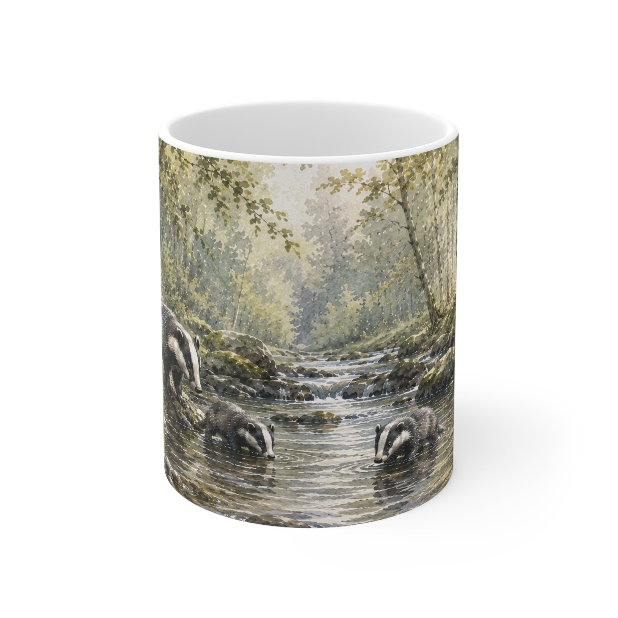 Ceramic Mug - Woodland - Badger