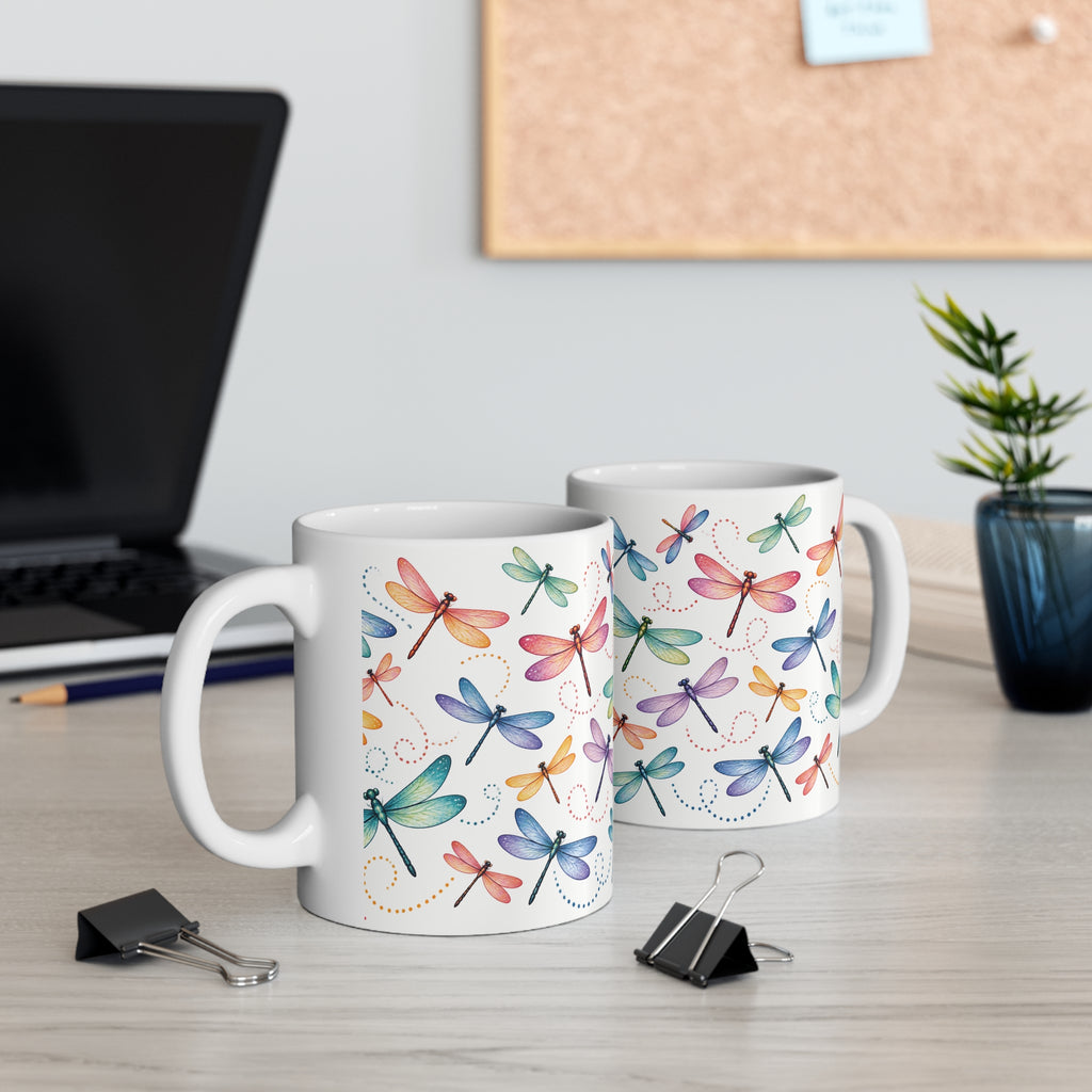 Ceramic Mug - Dragonflies