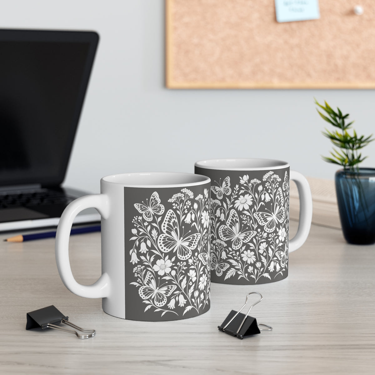 Ceramic Mug - Butterflies