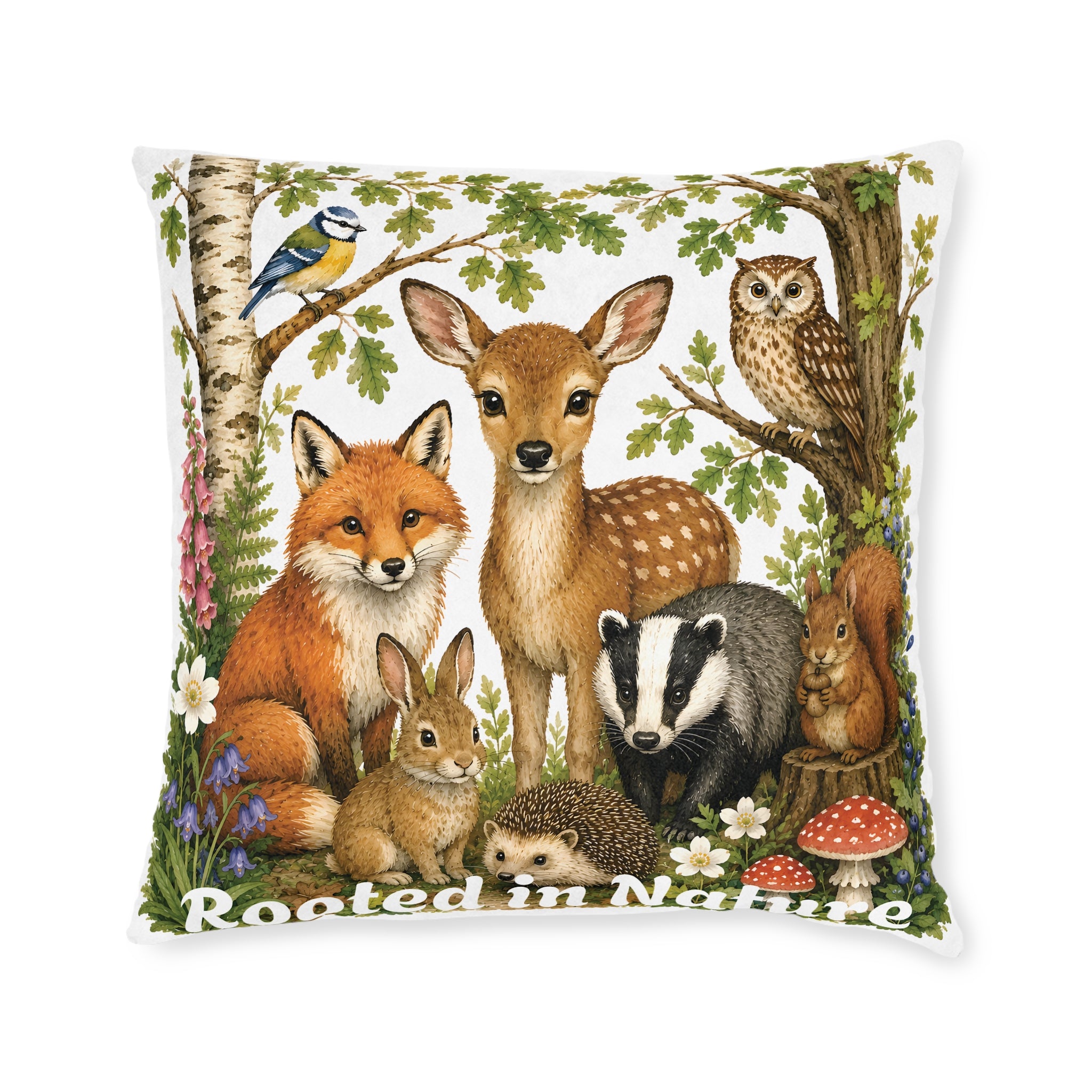 Square Cushion - Rooted in Nature
