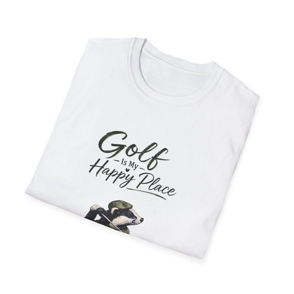 Unisex T-Shirt - Golf is my Happy Place