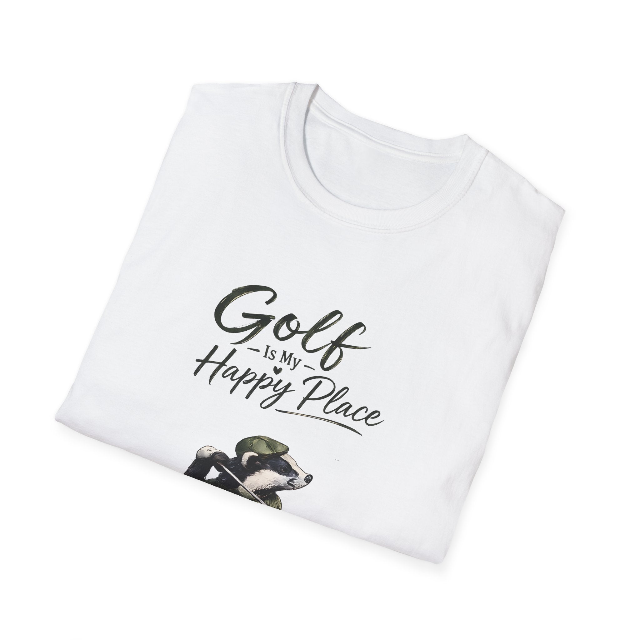 Unisex T-Shirt - Golf is my Happy Place
