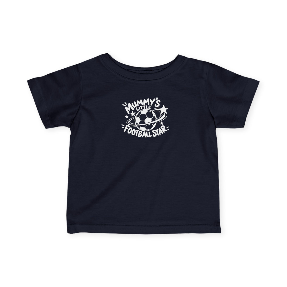 Baby T-Shirt - Mummy's Little Football Star