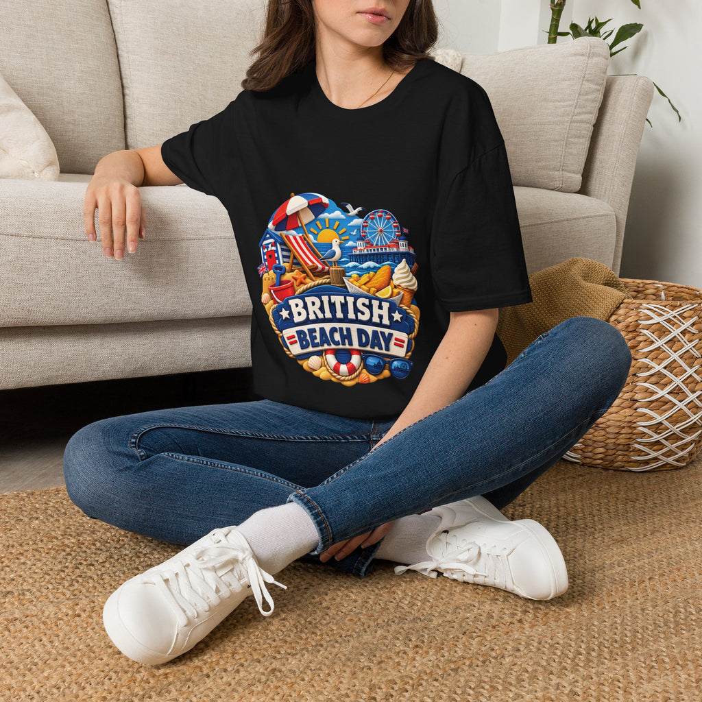 Unisex T-Shirt - British Beach Day