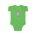 Babygrow - "Snack First, Nap Later" Cute Hippo Baby Onesie