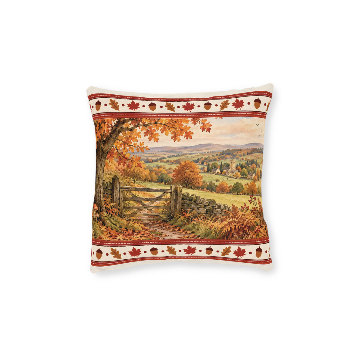 Square Cushion - Autumn