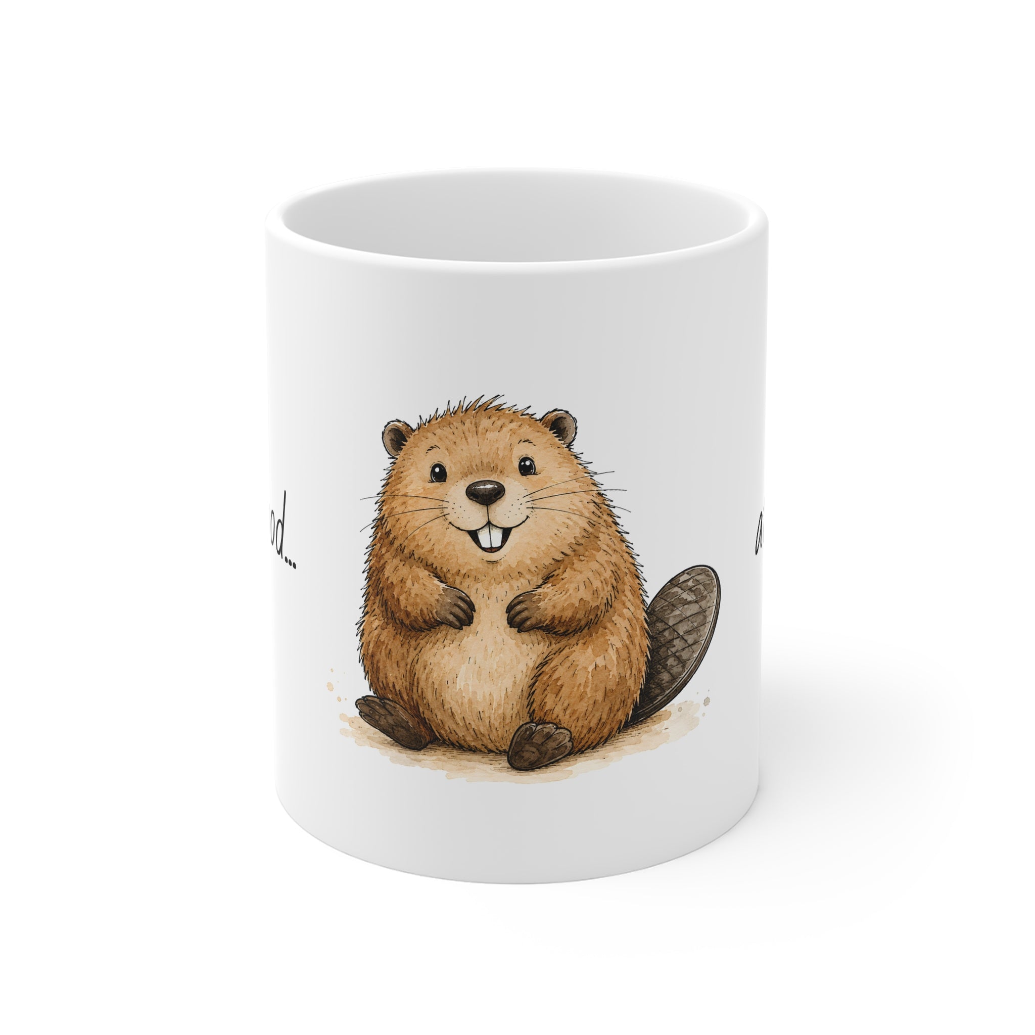 Ceramic Mug – Dam Good at Relaxing | Funny Beaver Mug | Animal Lover Gift