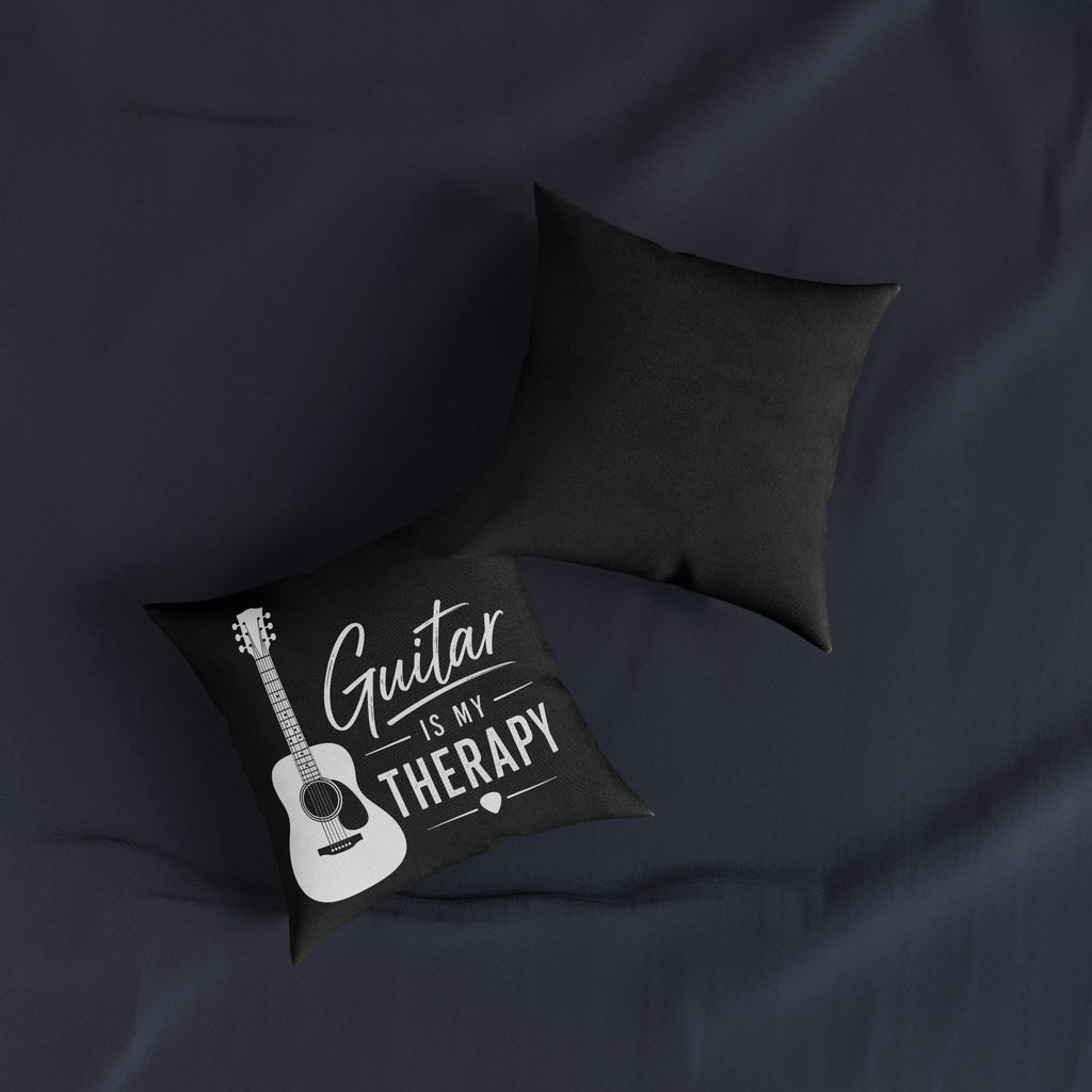 Square Cushion - Guitar Is My Therapy