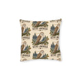 Square Cushion – Stay Awhile | Cosy Home & Welcome Cushion