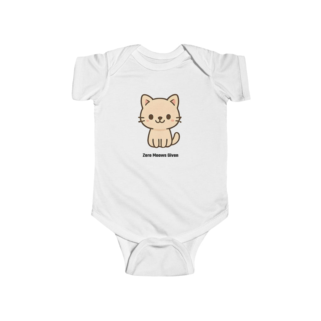 Babygrow - Zero Meows Given Chibi Design Onesie