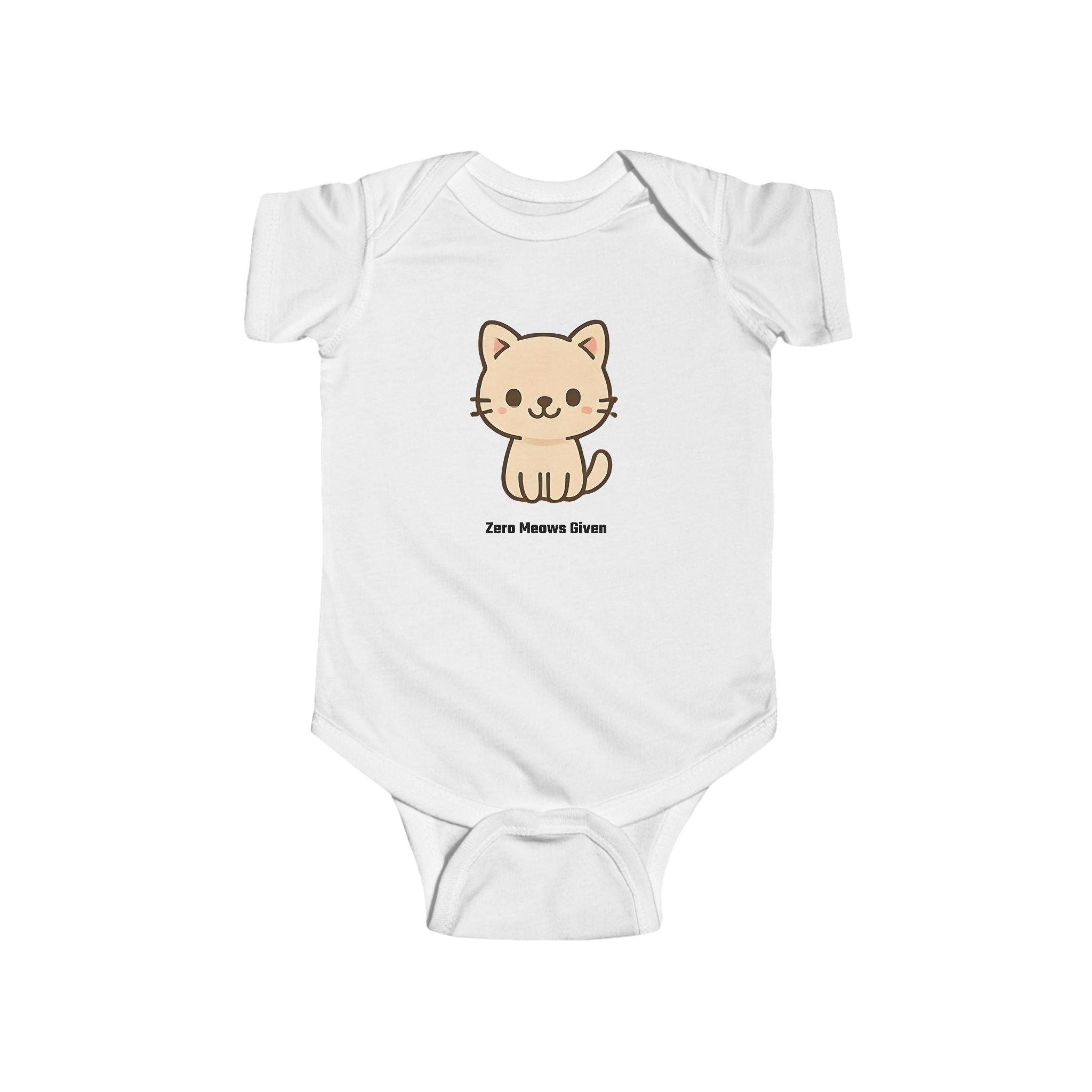 Babygrow - Zero Meows Given Chibi Design Onesie