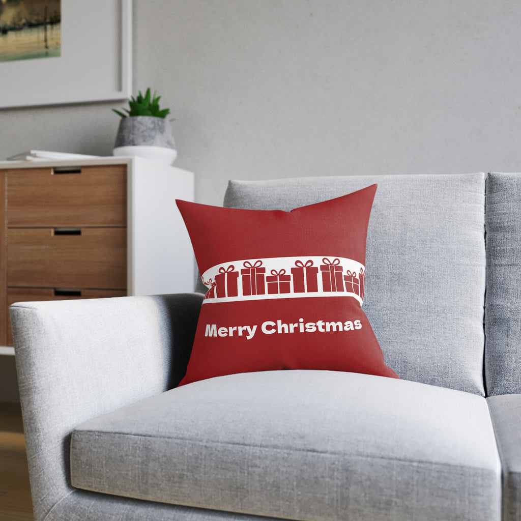 Square Cushion - Presents - Merry Christmas