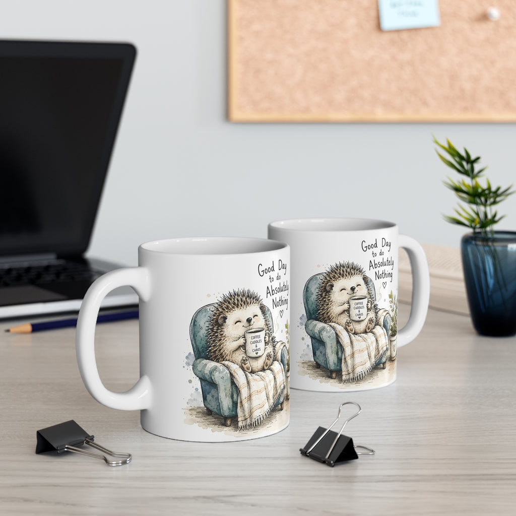 Ceramic Mug – Good Day to Do Absolutely Nothing | Funny Relaxing Mug