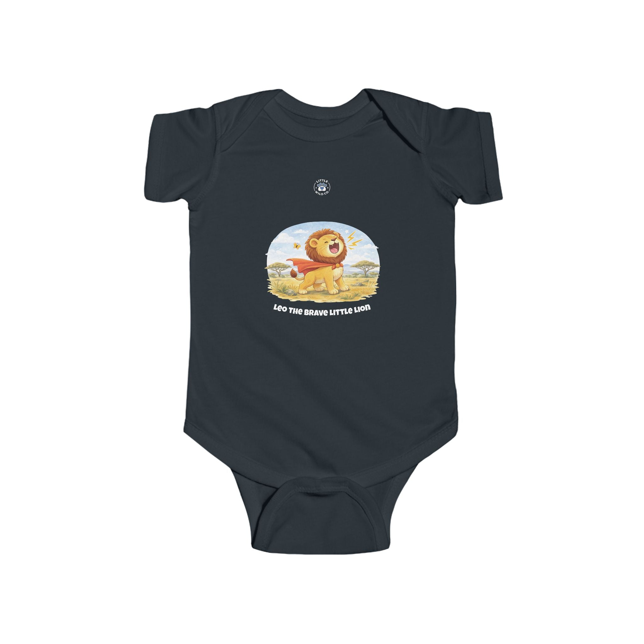 Babygrow - Leo the Brave Little Lion - Little Wild Co.