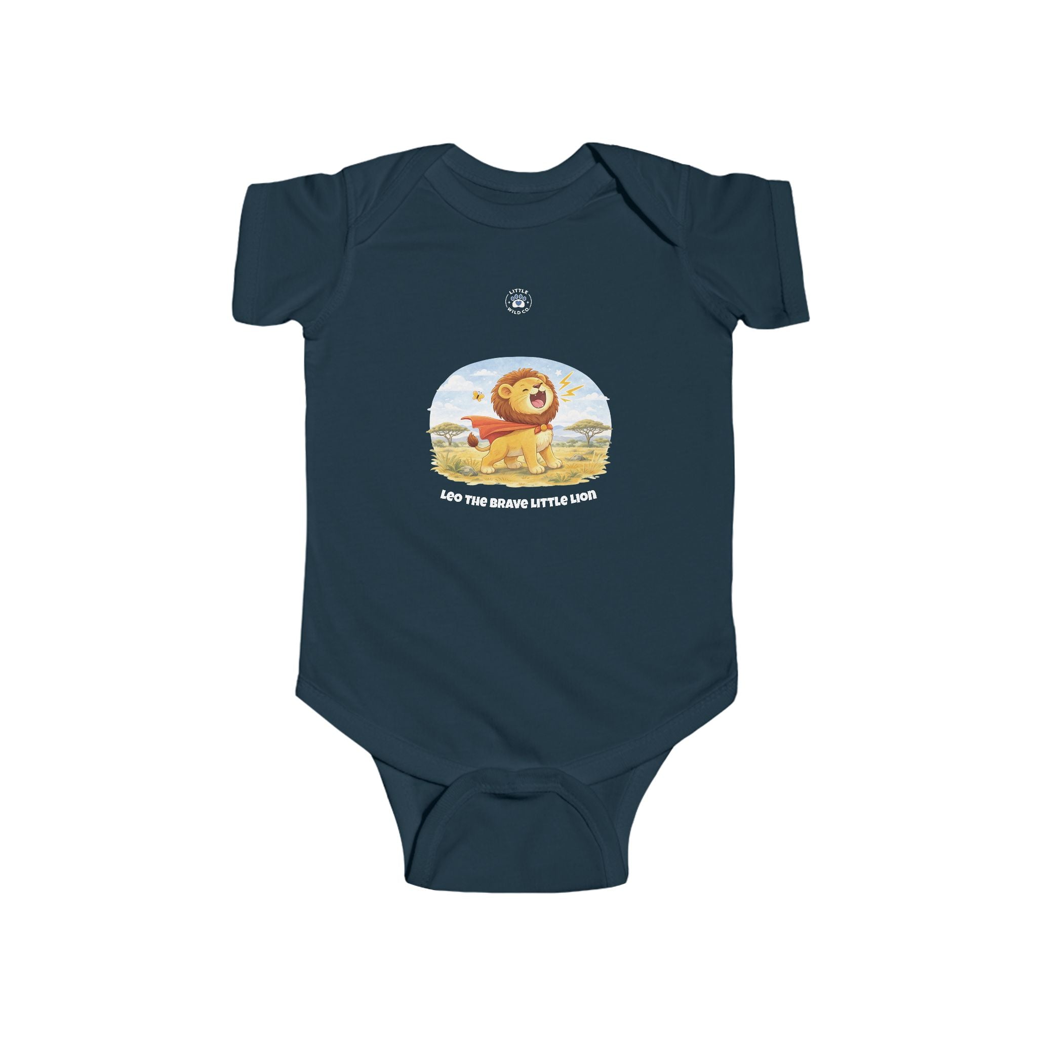 Babygrow - Leo the Brave Little Lion - Little Wild Co.