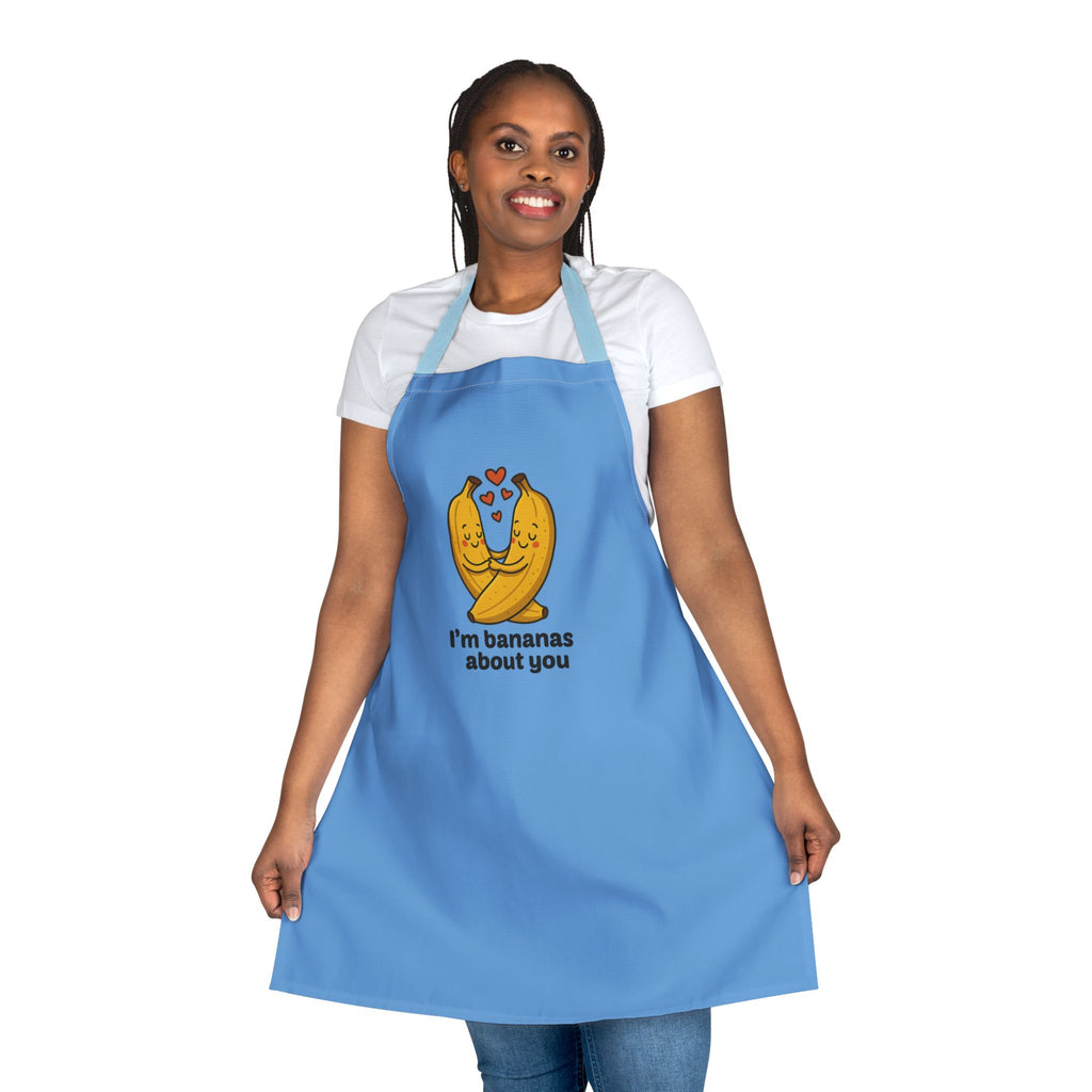 Kitchen Apron - I'm Bananas About You Design