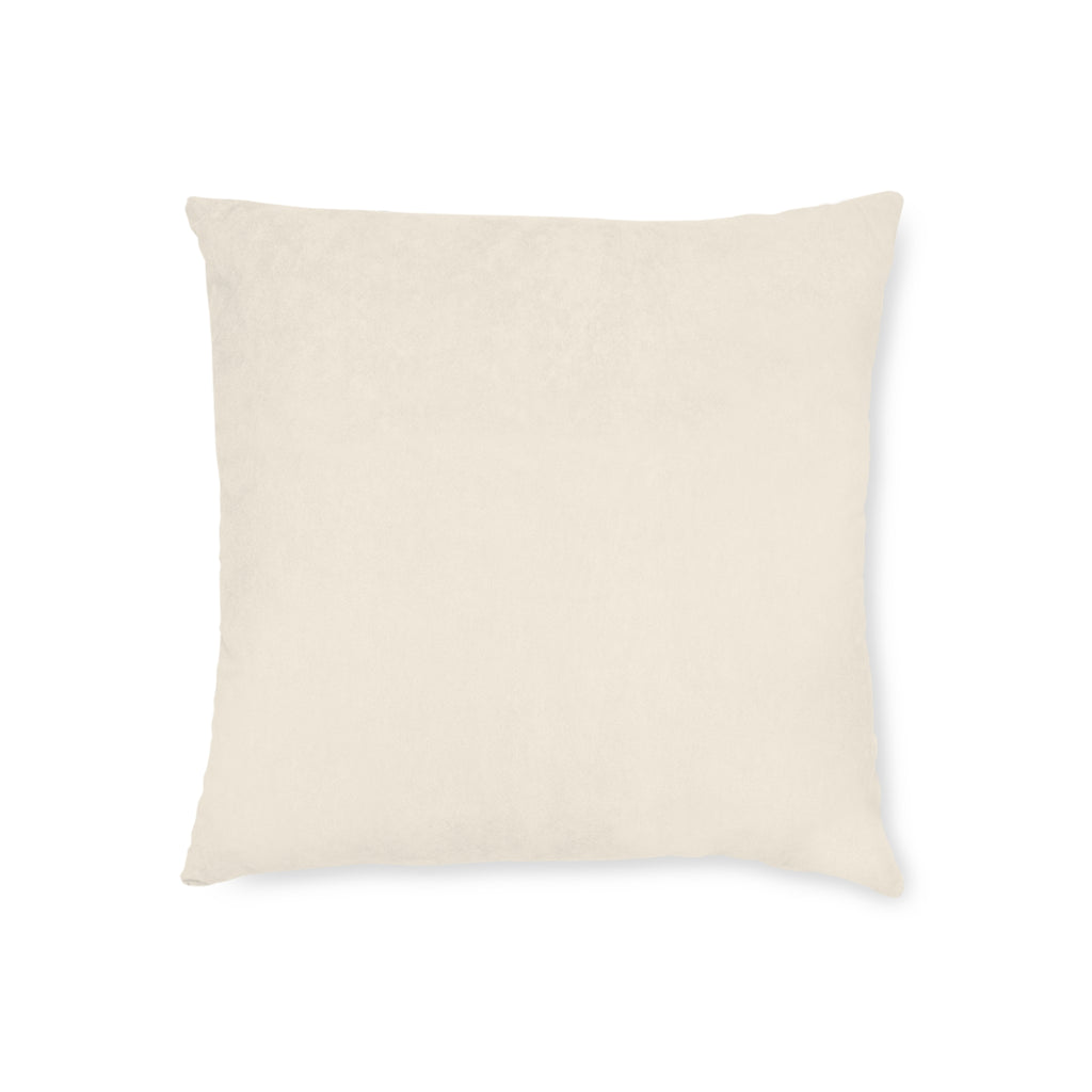 Square Cushion – Curl Up & Stay Cosy Fox | Woodland Animal Cushion