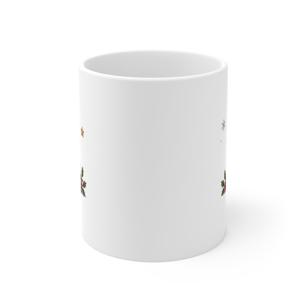 Ceramic Mug - Christmas Woodland Badger
