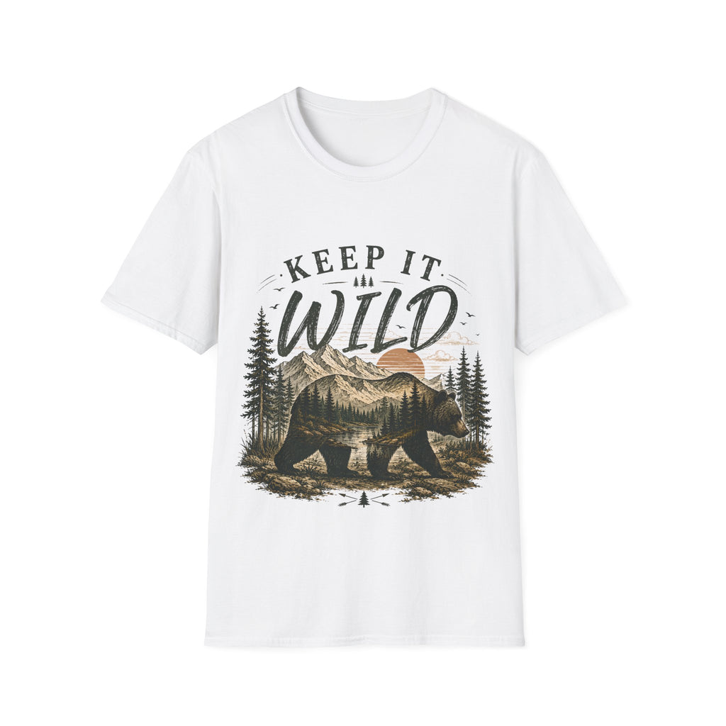 Unisex T-Shirt - Keep It Wild Bear