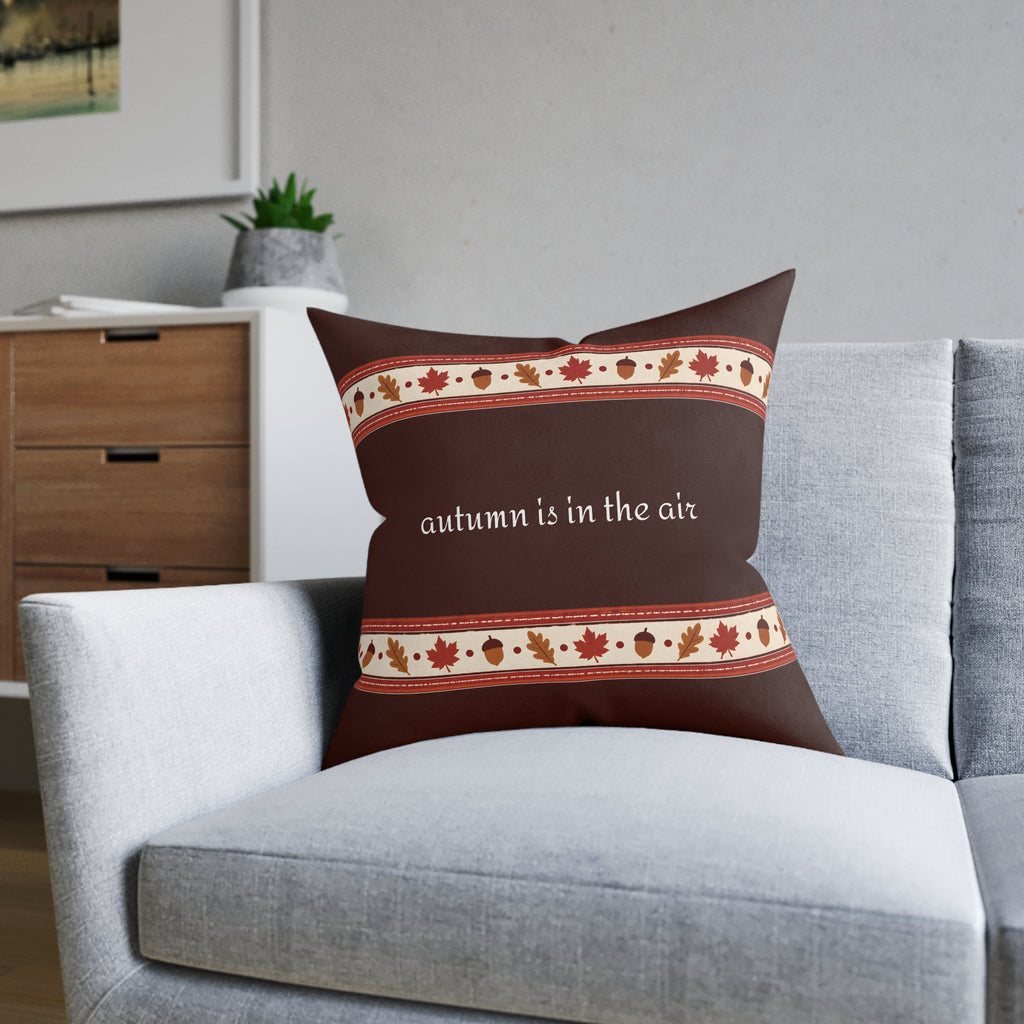 Square Cushion - autumn is in the air