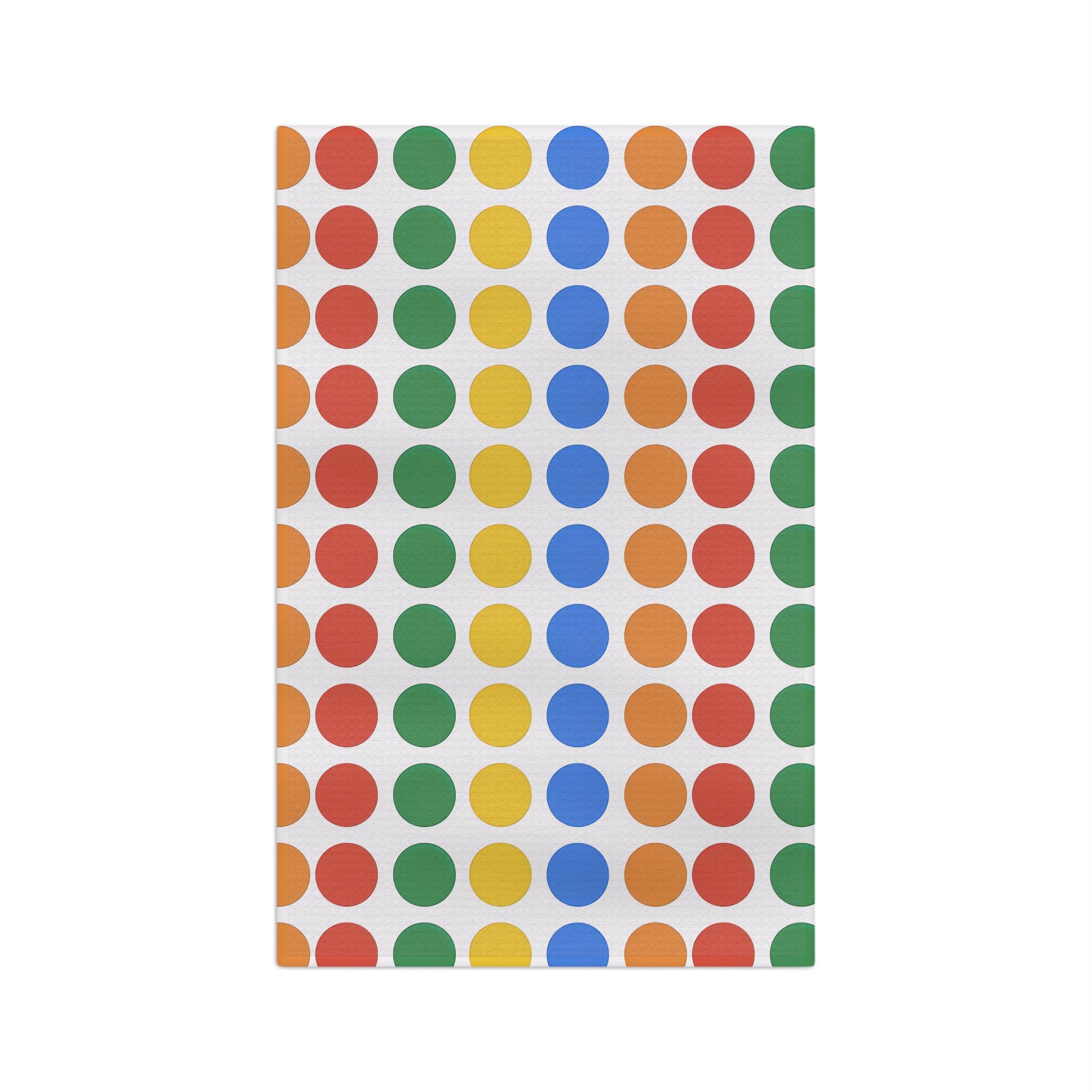Tea Towel Microfiber - Vibrant Dots Pattern