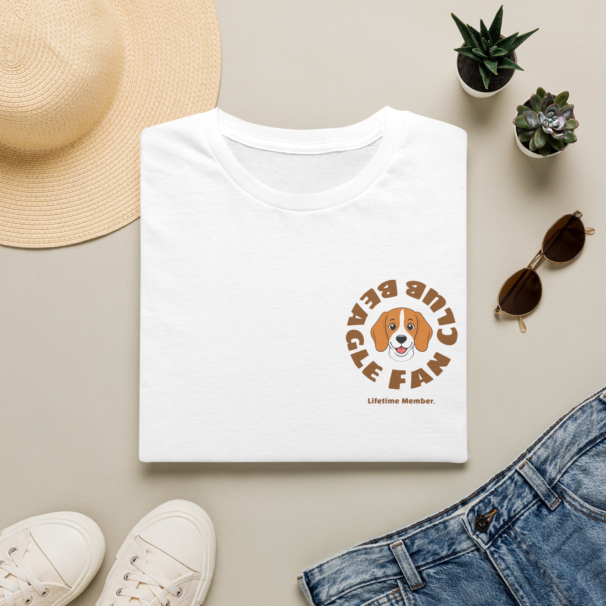 Beagle Fan Club: Lifetime Member Unisex T-Shirt