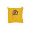 Square Cushion - Hedgehog in a Pocket Design