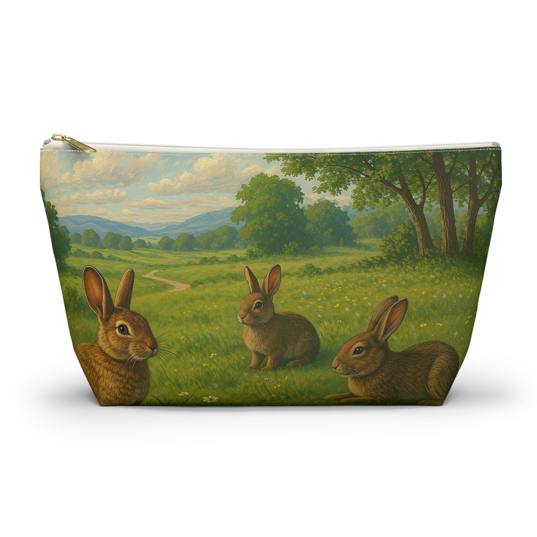 Travel Cosmetic Make-Up Bag – Rabbit – Nature Design